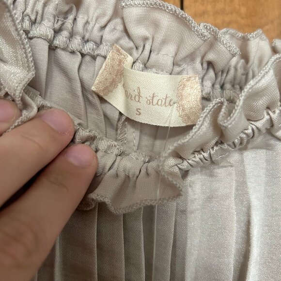 Altar'd State Silk Ruffle Tank - Picture 3 of 3